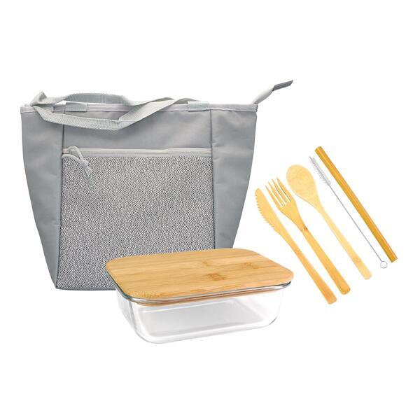 Speck Bamboo Lunch and Cutlery Tote Set