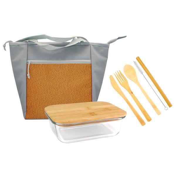 Speck Bamboo Lunch and Cutlery Tote Set