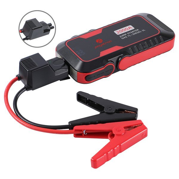 Pit Stop 12V 16000mAh Portable Jump Starter Kit