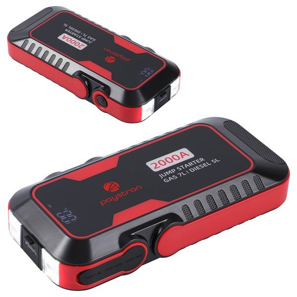 Pit Stop 12V 16000mAh Portable Jump Starter Kit