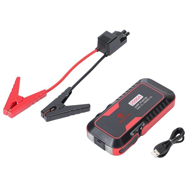 Pit Stop 12V 16000mAh Portable Jump Starter Kit