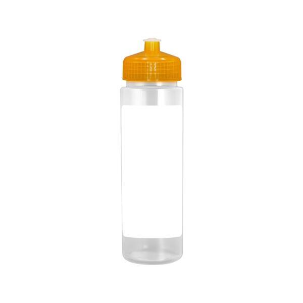 Sporty Full Color Water Grip Bottle,  24 oz.