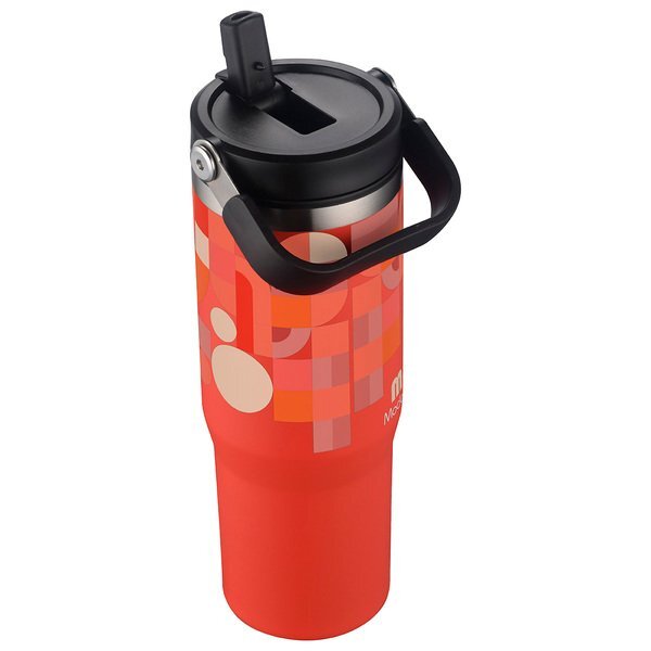 Oreno Stainless Steel & Polypropylene Travel Tumbler, 30oz.