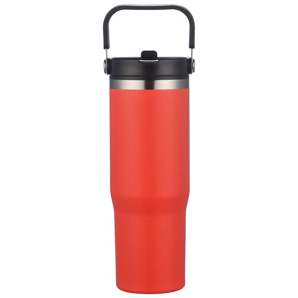 Oreno Stainless Steel & Polypropylene Travel Tumbler, 30oz.