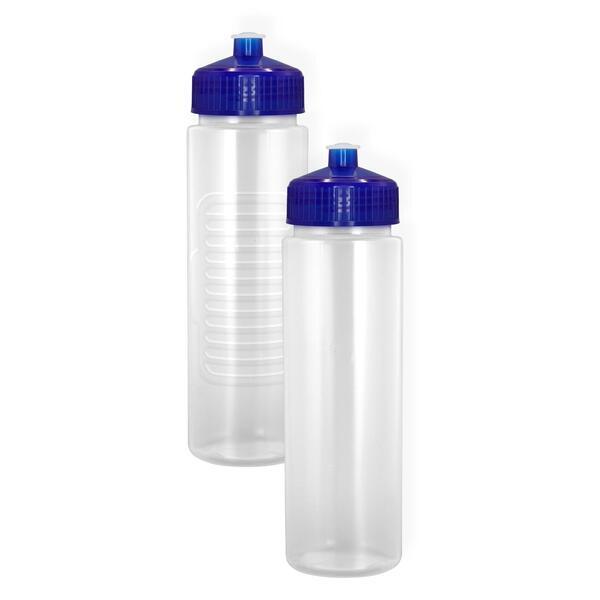 Sporty Debossed Water Grip Bottle,  24 oz.