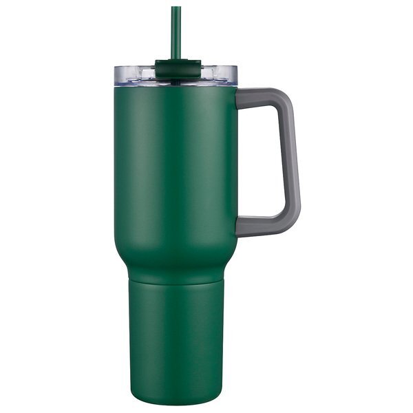 Novo Vacuum Insulated Stainless Steel Mug & Screw-On Can Cooler Combo, 20oz.