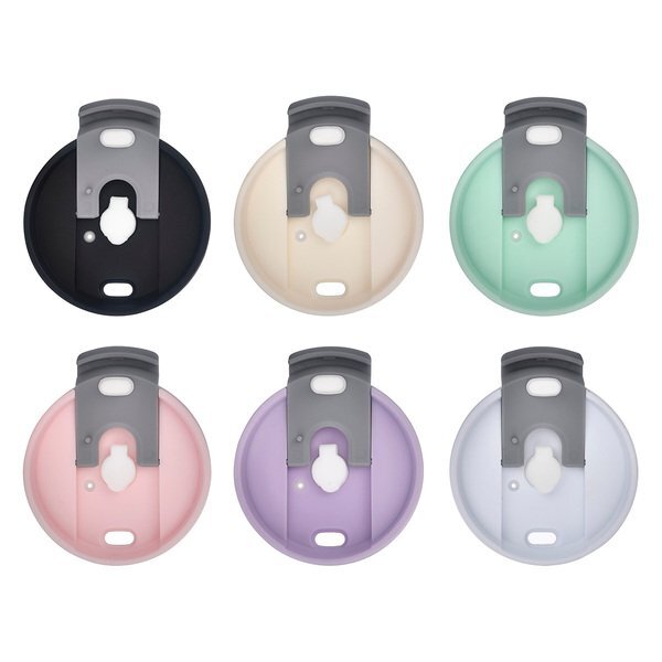 Sofia Double-Wall Polypropylene Mug w/ Straw, 30oz.