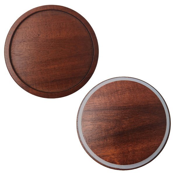 Circo Ceramic Mug w/ Wooden Lid, 16oz.