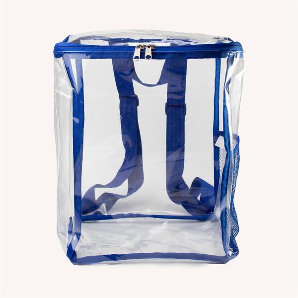 Clear Zipped Backpack