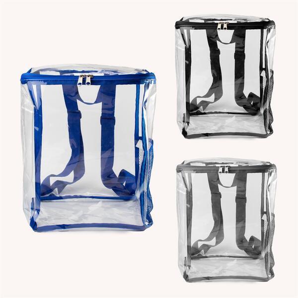 Clear Zipped Backpack