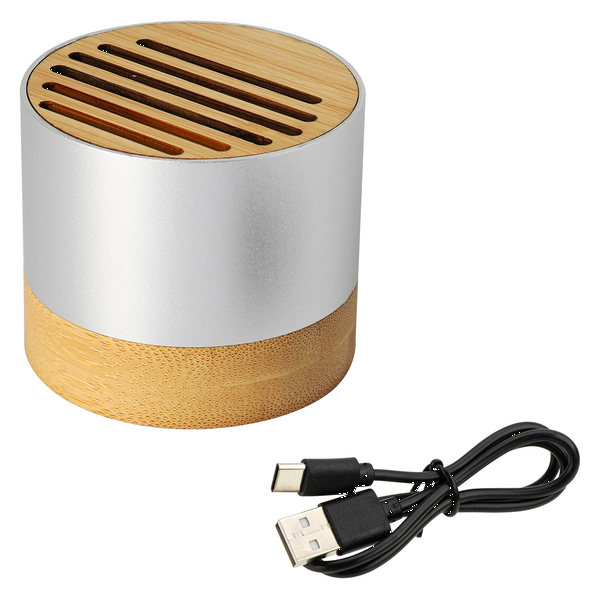 EcoSound Bamboo Recycled Aluminum Wireless Speaker