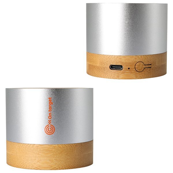 EcoSound Bamboo Recycled Aluminum Wireless Speaker