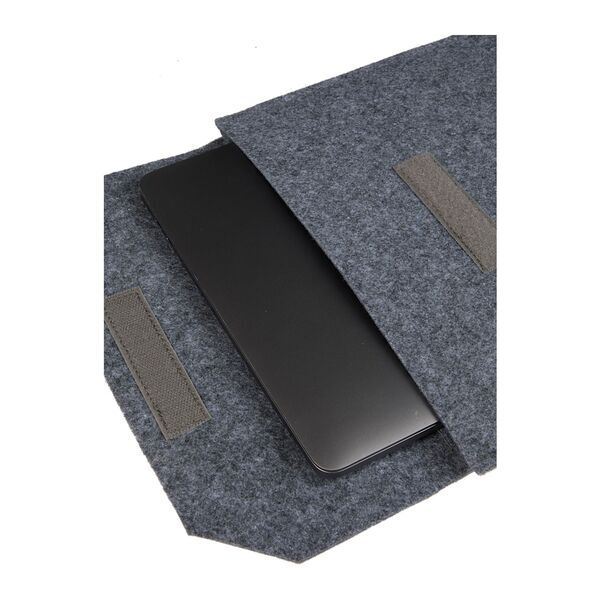 The Goods™ Recycled Felt Business Sleeve