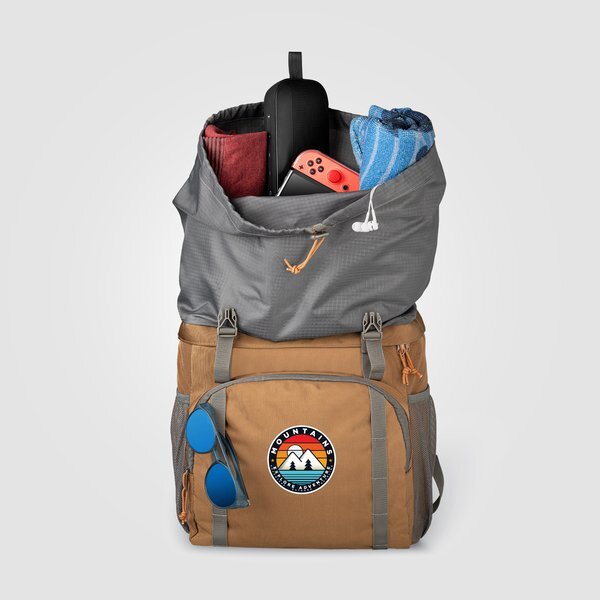 Sienna Recycled Nylon 2-in-1 Insulated Cooler Backpack