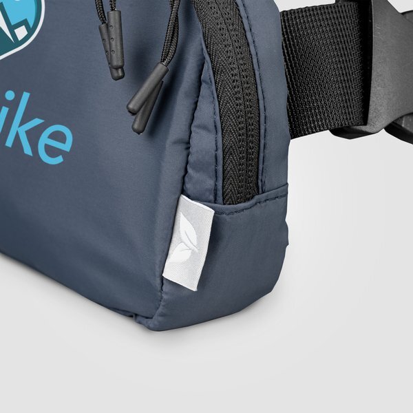 Taiga rPET Nylon Zippered Waist Bag