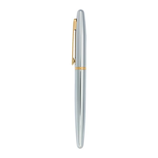 Sheaffer® VFM Polished Chrome Gold Trim Rollerball Pen