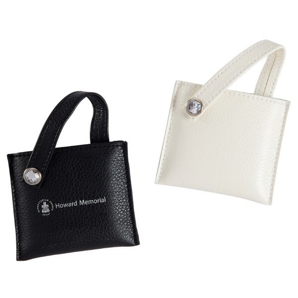 Stylish Zebra Print Mirror w/ Purse Pouch