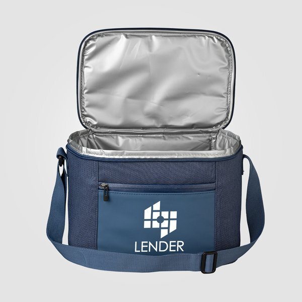 City Pack 600D RPET Zippered Cooler Bag