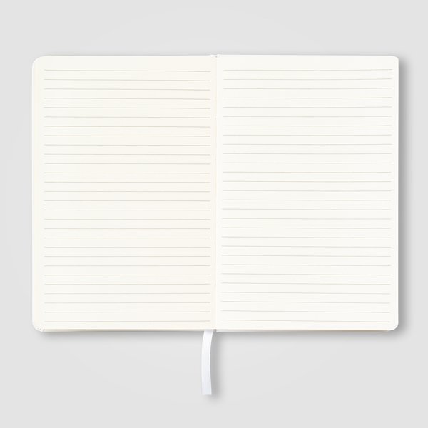 SimpliColor Hard Cover A5 Notebook, 5.51" x 8.27"