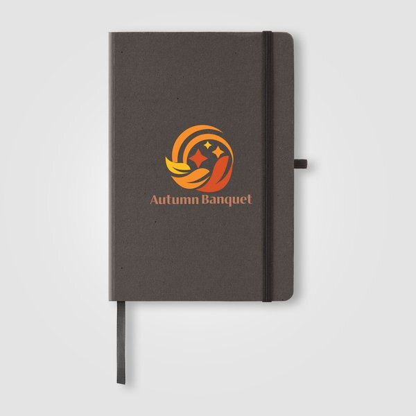 Terra Recycled Milk Carton Hard Cover Notebook, 5.83" x 8.27"