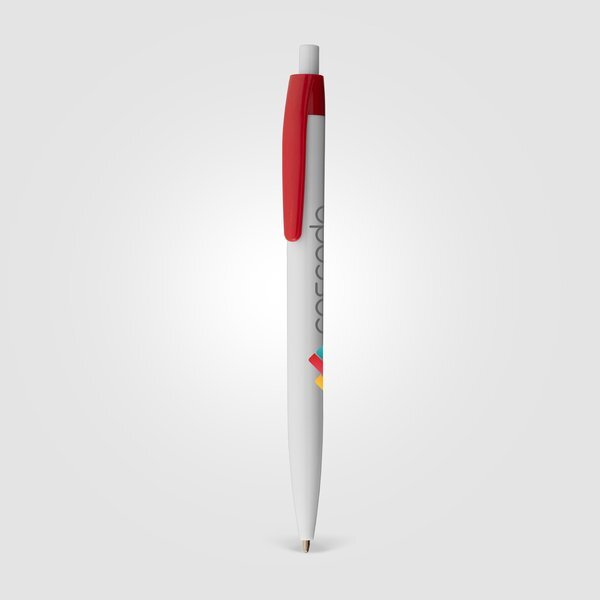 ColorFlow Recycled Retractable Plastic Pen