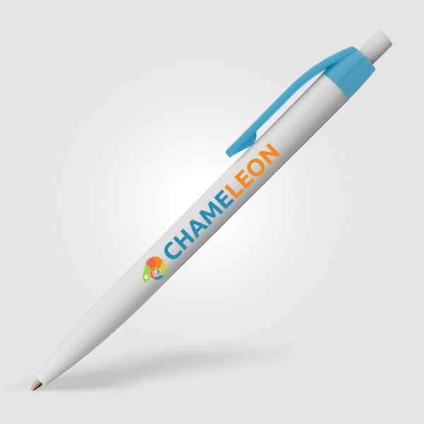 ColorFlow Recycled Retractable Plastic Pen