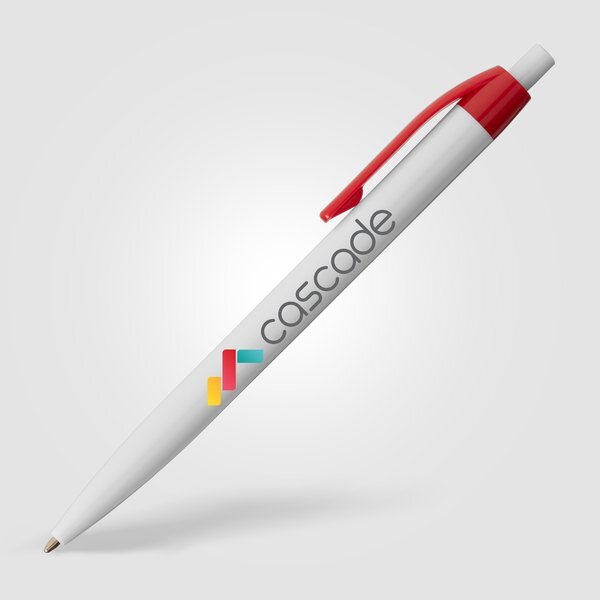 ColorFlow Recycled Retractable Plastic Pen