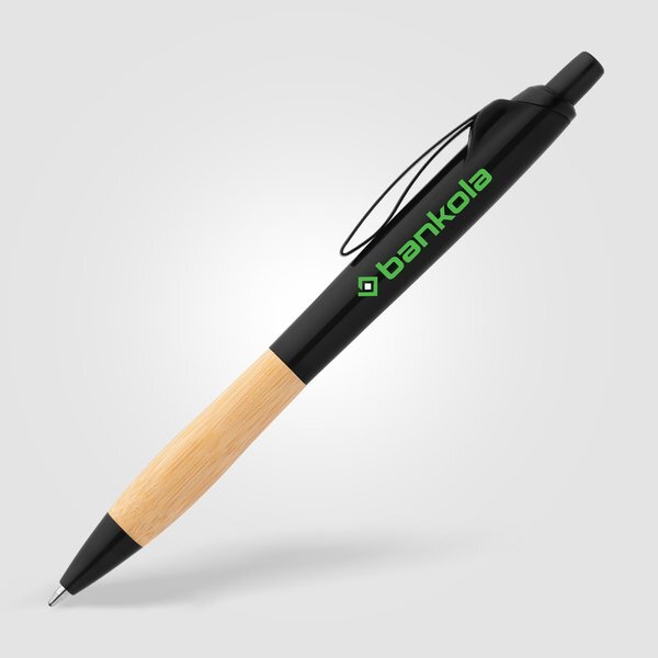 Crest Recycled Plastic Retractable Curvy Pen