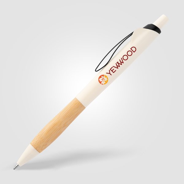 Crest Recycled Plastic Retractable Curvy Pen