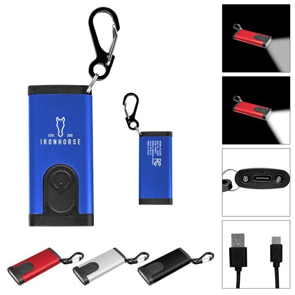 Slim Mini Rechargeable COB Flashlight