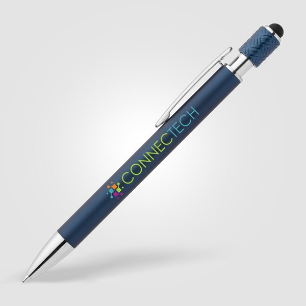 Wave Aluminum Spinner Stylus Pen