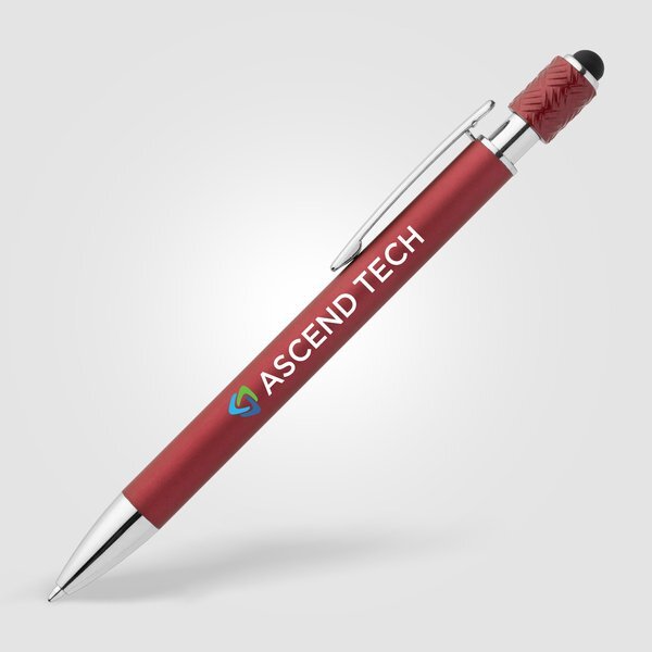 Wave Aluminum Spinner Stylus Pen