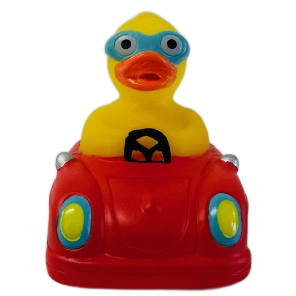 On the Go Racing Rubber Duck