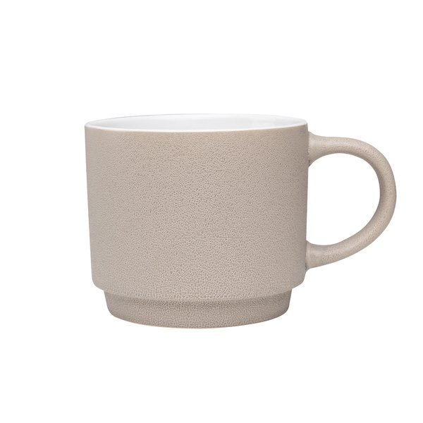 Pebble Grain Textured Ceramic Mug, 18oz.