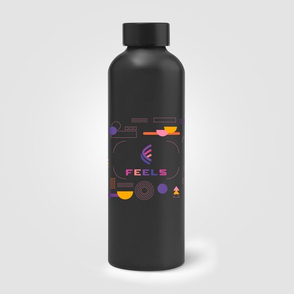 Astrid Recycled Aluminum Cooper Bottle, 24 oz.