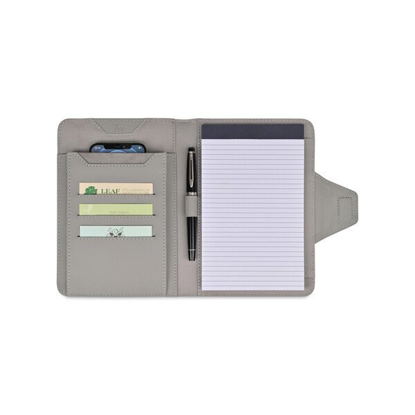 Travis & Wells® Envoy Leather Junior Magnet Close Padfolio