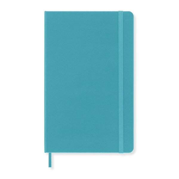 Moleskine® Hard Cover Ruled Large Notebook, 5" x 8-1/4"