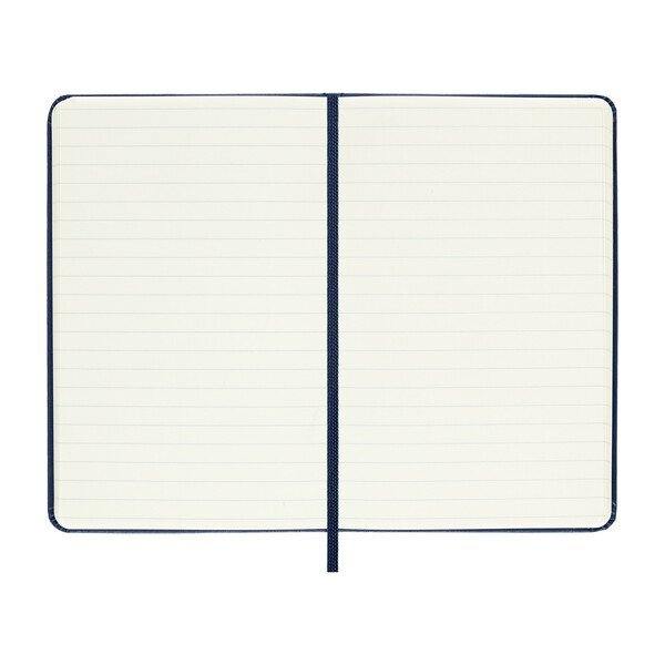 Moleskine® Hard Cover Ruled Pocket Notebook, 3-1/2" x 5-1/2"