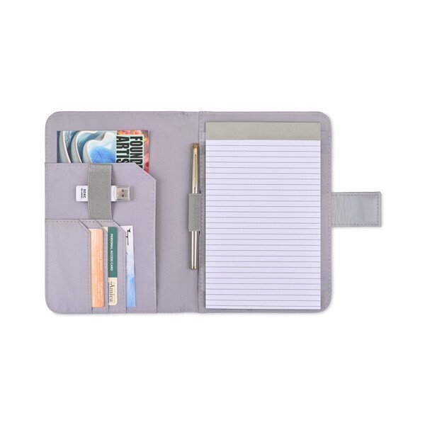 Morgan Vegan Leather Junior Magnetic Padfolio