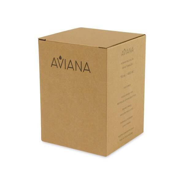 Aviana™ Rowan Recycled Vacuum Insulated Wine Tumbler, 12oz.