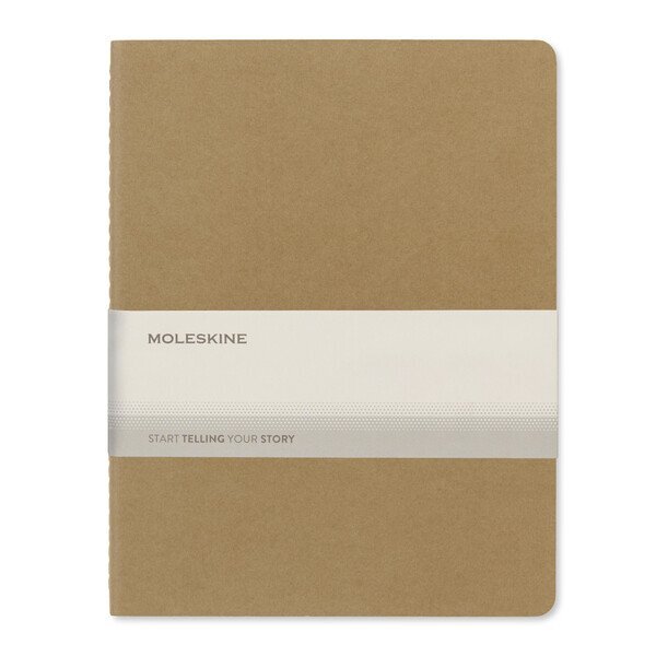 Moleskine® Cahier Ruled XX-Large Journal, 8-1/2" x 11"