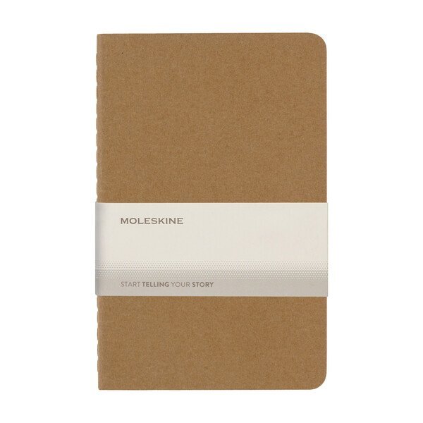 Moleskine® Cahier Ruled Pocket Journal, 5-1/2" x 3-1/2"
