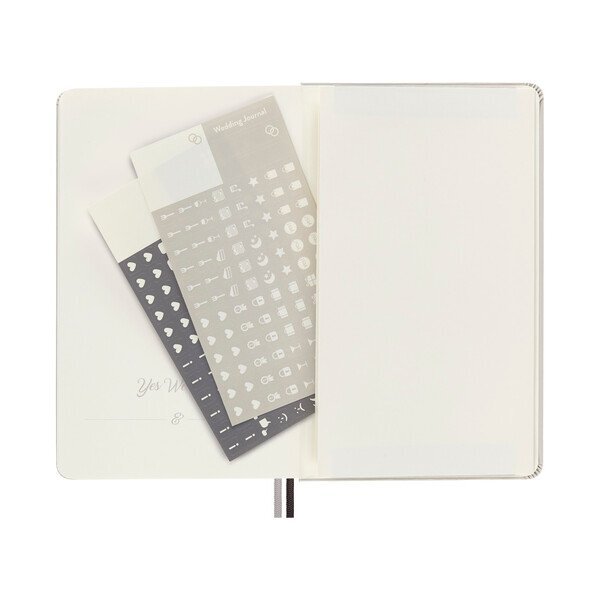 Moleskine® Wedding Passion Journal, 8-1/2" x 5-1/2"