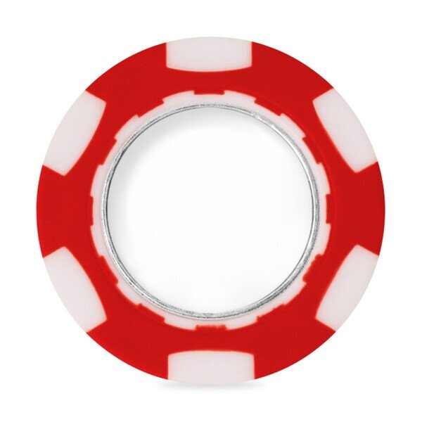 Ahead® Poker Chip w/ Removable Ball Marker