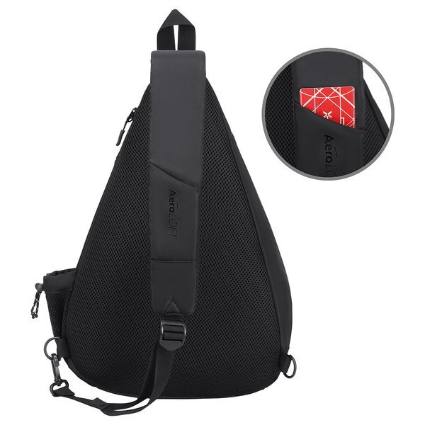 AeroLOFT™ Metro Crossbody Polyester Sling Backpack