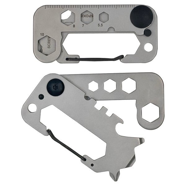 Best Buddy Tools® Slim Profile Multi-Tool Carabiner