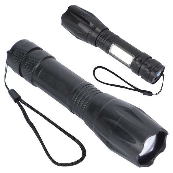 Best Buddy Tools® Duo Beam Rechargeable LED & COB Flashlight