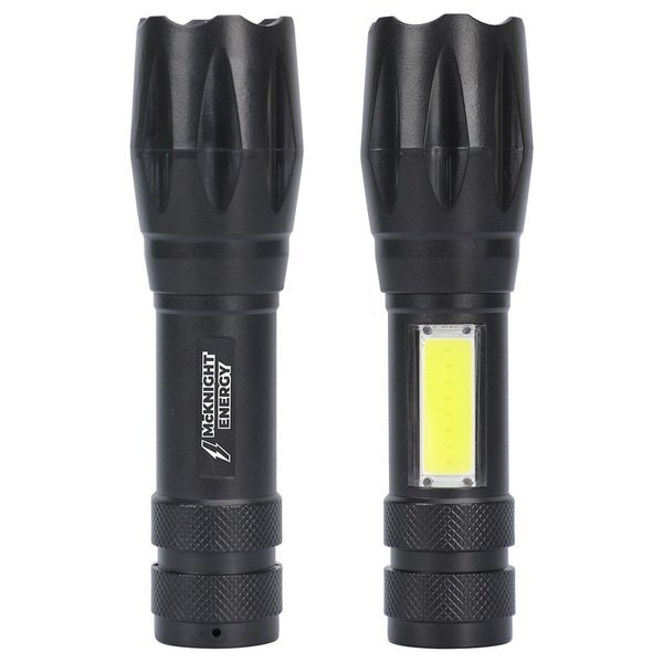 Best Buddy Tools® Duo Beam Rechargeable LED & COB Flashlight