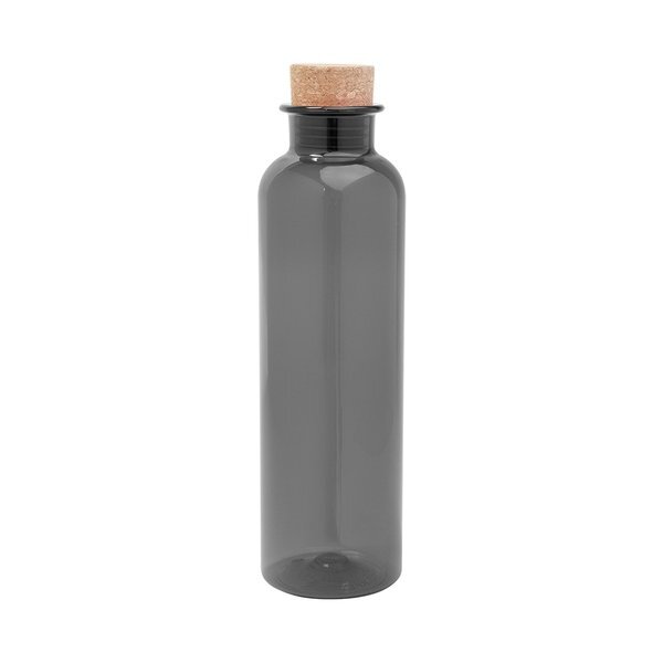 Maddie rPET Bottle w/ Cork Lid, 20oz.