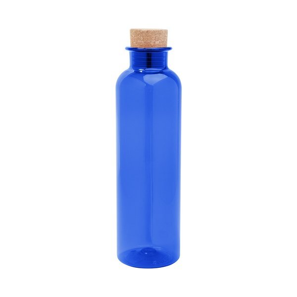 Maddie rPET Bottle w/ Cork Lid, 20oz.